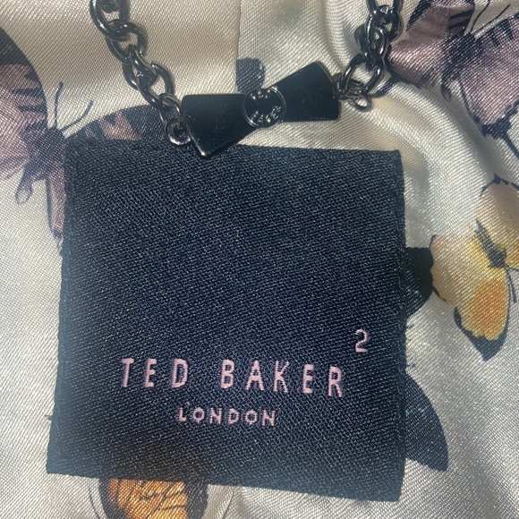 Ted Baker London Black Leather Jacket - Picture 8 of 9
